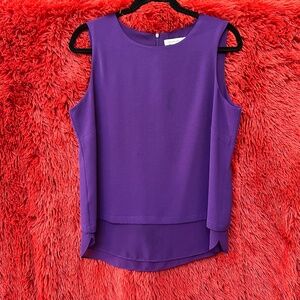 Rose + Olive Sleeveless Blouse